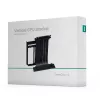 DeepCool CH780 Full Tower korpuss spēļu datoram, E-ATX, rūdīta stikla sānu panelis ar logu, bez barošanas avota, melns