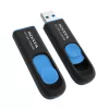 ADATA UV128 USB zibatmiņa 256 GB USB Type-A 3.2 Gen 1 Melna, Zila