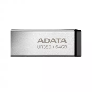 ADATA UR350 USB zibatmiņa 64 GB USB Type-A 3.2 Gen 1 (3.1 Gen 1) Melna