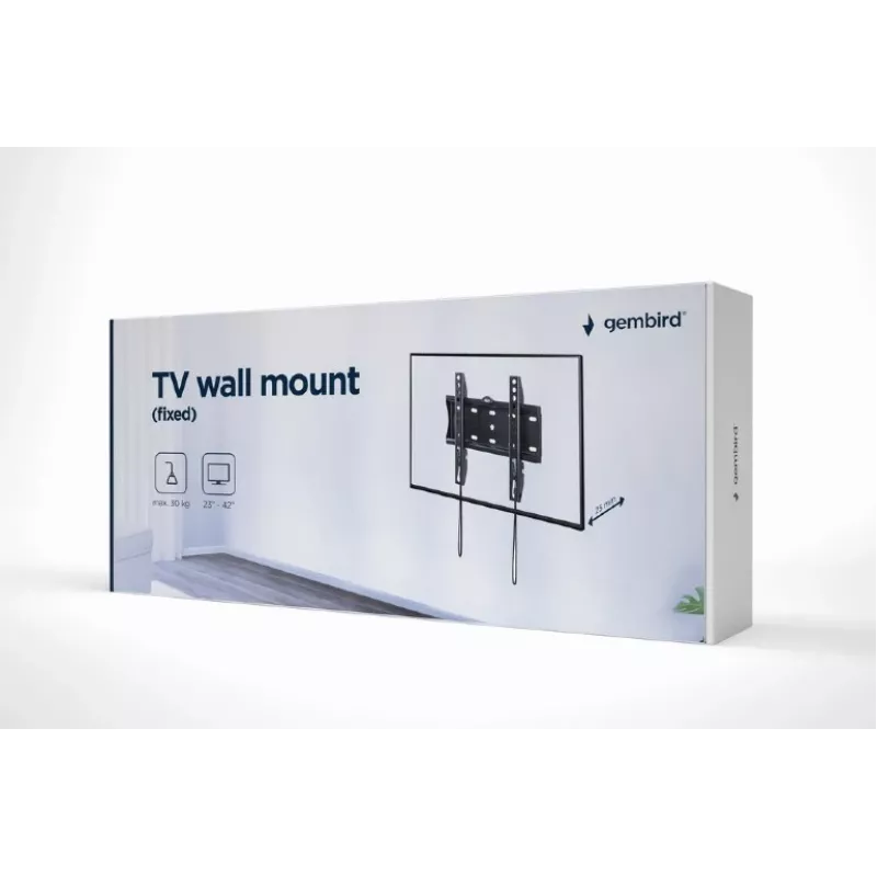 GEMBIRD TV sienas stiprinājums (fiksēts), 23-42 collas