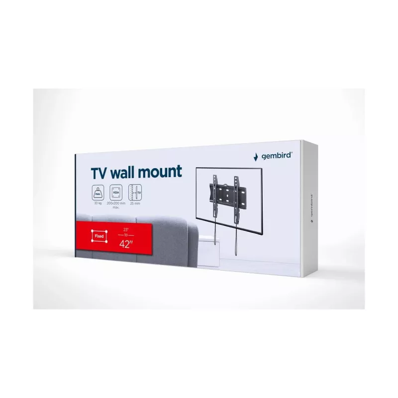 GEMBIRD TV sienas stiprinājums (fiksēts), 23-42 collas