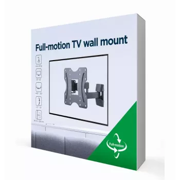 TV stiprinājums Gembird WM-42ST-01 106.7 cm 20 kg Melns