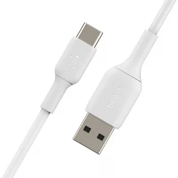 USB kabelis Belkin BoostCharge CAB001BT1MWH 1m USB A uz USB C Balts