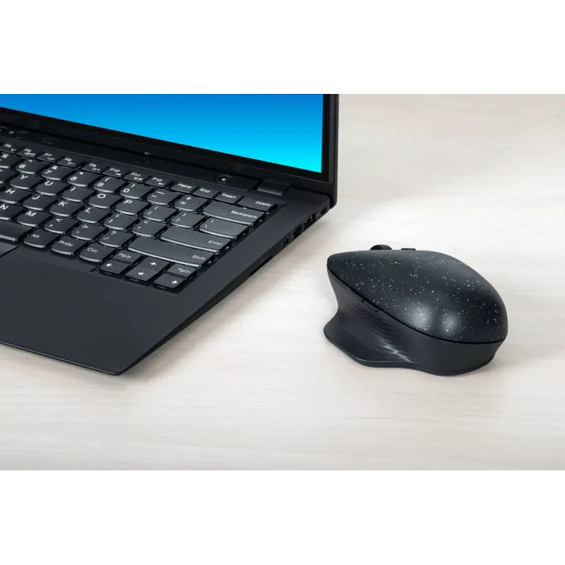 Targus ErgoFlip EcoSmart ergonomiska abpusēja Bluetooth pele AMB586GL, melna