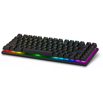 Alienware Pro Wireless spēļu tastatūra USB + RF bezvadu + Bluetooth Melna