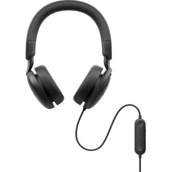 DELL Pro Plus Wired ANC Headset - WH5024, Vadu, Zvaniem/Mūzikai, 20 - 20000 Hz, 189 g, Austiņas, Melna