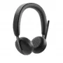 DELL Pro Wireless Headset WL3024, Bezvadu un vadu, Zvaniem/Mūzikai, 20 - 20000 Hz, 182 g, Austiņas, Melna