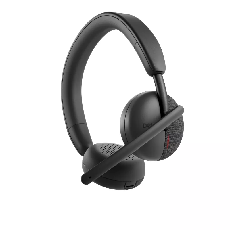 DELL Pro Wireless Headset WL3024, Bezvadu un vadu, Zvaniem/Mūzikai, 20 - 20000 Hz, 182 g, Austiņas, Melna