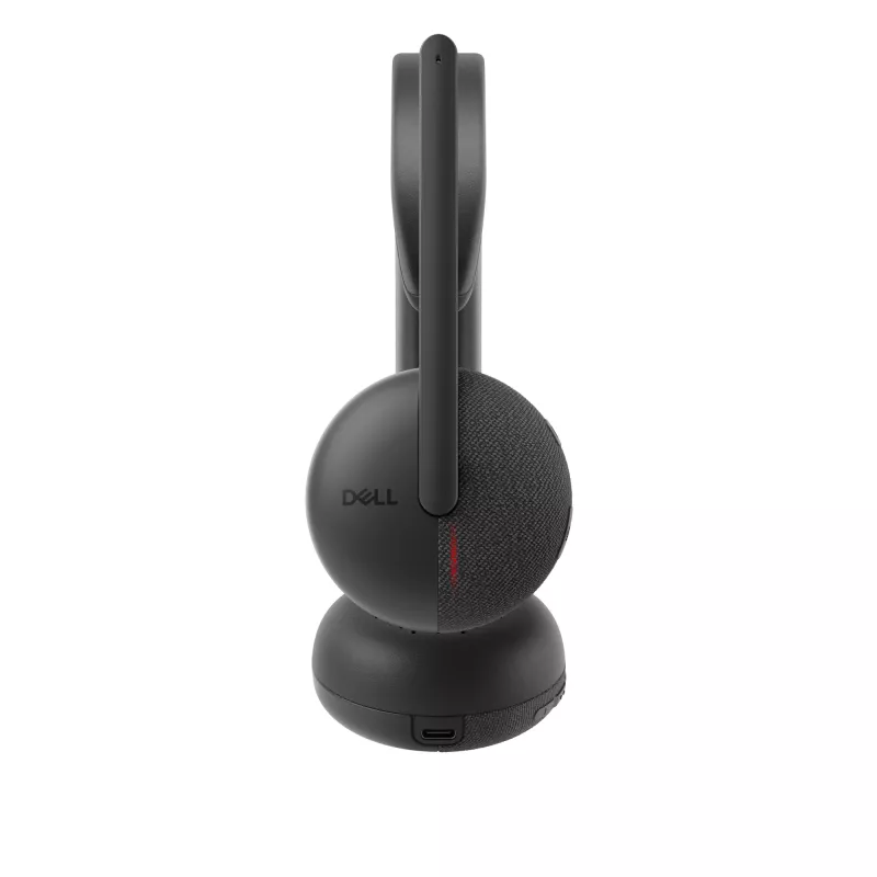 DELL Pro Wireless Headset WL3024, Bezvadu un vadu, Zvaniem/Mūzikai, 20 - 20000 Hz, 182 g, Austiņas, Melna