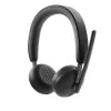 DELL Pro Wireless Headset WL3024, Bezvadu un vadu, Zvaniem/Mūzikai, 20 - 20000 Hz, 182 g, Austiņas, Melna
