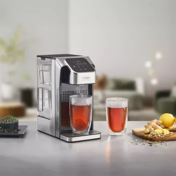Caso HW 770 Advanced Turbo karstā ūdens dozators, 2,7 L, 2600 W, melns/nerūsējošais tērauds