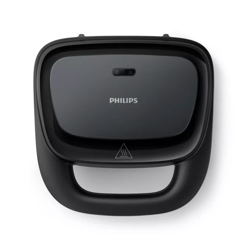 Sviestmaižu gatavotājs Philips HD2330/90, 1 sviestmaize, 750 W, melns
