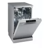 Brīvi stāvoša trauku mazgājamā mašīna Gorenje GS520E15S, šaurā 45 cm, 9 komplekti, 47 dB, pelēka