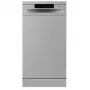 Brīvi stāvoša trauku mazgājamā mašīna Gorenje GS520E15S, šaurā 45 cm, 9 komplekti, 47 dB, pelēka