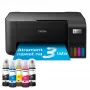 Daudzfunkciju tintes printeris Epson EcoTank L3230 — krāsu druka 5760x1440 DPI, A4, kopēšana/skenēšana 600x1200, 33 lpp/min, melns