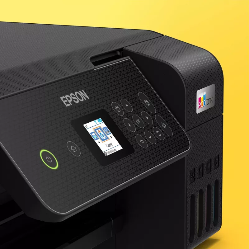 Daudzfunkciju printeris Epson EcoTank L3280 tintas krāsu druka, A4, 5760×1440 dpi, Wi-Fi, melns