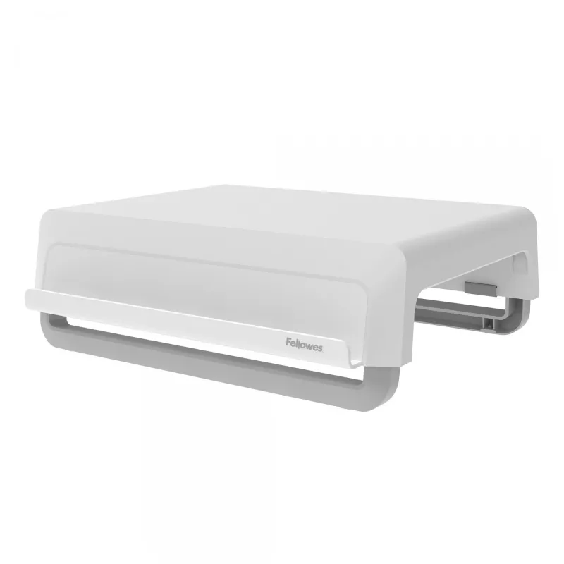 Fellowes Breyta 100016561 monitora statīvs, 3 augstuma iestatījumi, pārnēsājams ar rokturi, balts