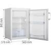 Gorenje RB492PW kombi-ledusskapis Brīvstāvošs 119 L Balts