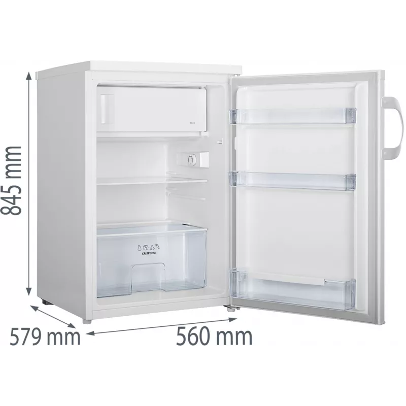 Gorenje RB492PW kombi-ledusskapis Brīvstāvošs 119 L Balts