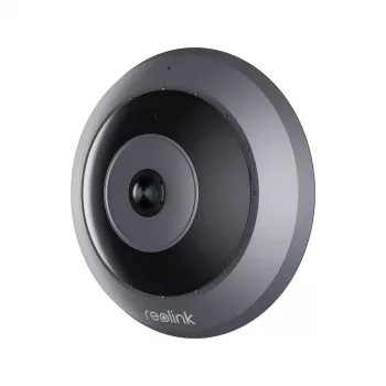 IP drošības kamera Reolink Fisheye P520 6MP kupola, 2560×2560, 180° zivs acs, PoE/DC, microSD līdz 256 GB