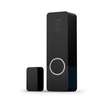 Philips Secure kontaktsensors, bezvadu, ZigBee, Melns, Durvīm/Logiem, Līmlente/Skrūve, III