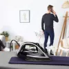 Gludeklis Tefal Puregliss FV8062E0 Sausā un tvaika gludeklis Durilium AirGlide Autoclean zole 3000 W Melns, Pelēks