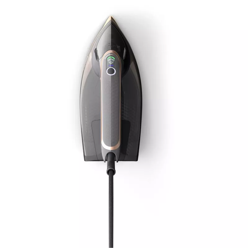 Philips DST8041/80 gludeklis ar tvaiku, SteamGlide Elite zole, 3000 W, melns
