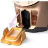 Philips DST8041/80 gludeklis ar tvaiku, SteamGlide Elite zole, 3000 W, melns