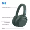 Sony ULT WEAR - Bezvadu Bluetooth austiņas ar ULT POWER SOUND, dziļu basu, trokšņu slāpēšanu, skaidru zvanu kvalitāti, līdz 30h akumulatora darbības laiku, iOS un Android