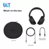 Sony ULT WEAR - Bezvadu Bluetooth austiņas ar ULT POWER SOUND, dziļu basu, trokšņu slāpēšanu, skaidru zvanu kvalitāti, līdz 30h akumulatora darbības laiku, iOS un Android