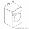 Veļas mazgājamā mašīna Bosch WGG244ZMSN, priekšējā ielāde 9 kg, Energoefektivitātes klase A