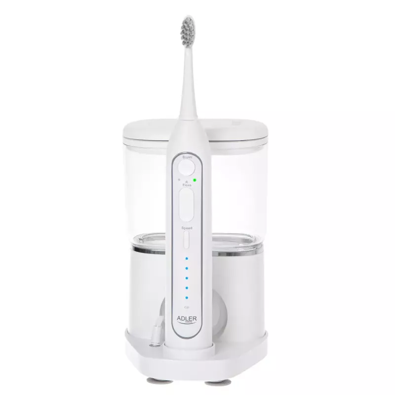 Adler AD 2180w 2-in-1 Ūdens diegu un skaņas zobu birste