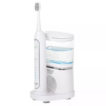 Adler AD 2180w 2-in-1 Ūdens diegu un skaņas zobu birste