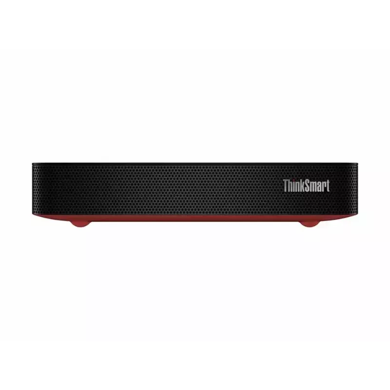 Konferences kontrolieris Lenovo ThinkSmart 12QL0004MT Zoom, kompakta melna iekārta sanāksmju vadībai