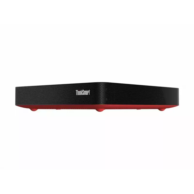 Konferences kontrolieris Lenovo ThinkSmart 12QL0004MT Zoom, kompakta melna iekārta sanāksmju vadībai