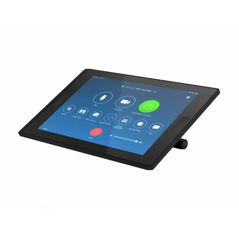 Konferences kontrolieris Lenovo ThinkSmart 12QL0004MT Zoom, kompakta melna iekārta sanāksmju vadībai
