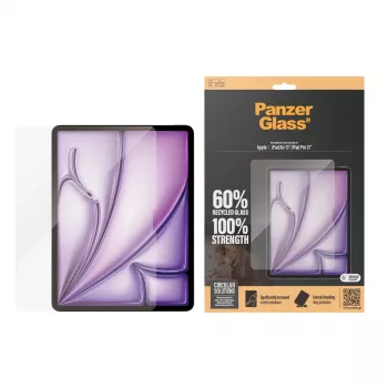 PanzerGlass® ekrāna aizsargs iPad Air 13'' (2024-2026) | iPad Pro 13'' (2024-2025) | Ultra-Wide Fit