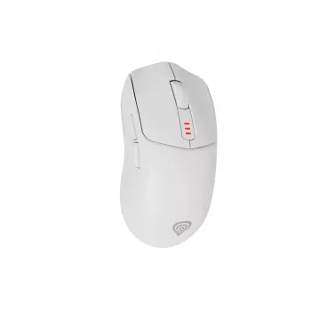 Pele GENESIS Zircon 500 Gaming, Bezvadu RF + Bluetooth + USB-C, Optiskā, 10000 DPI