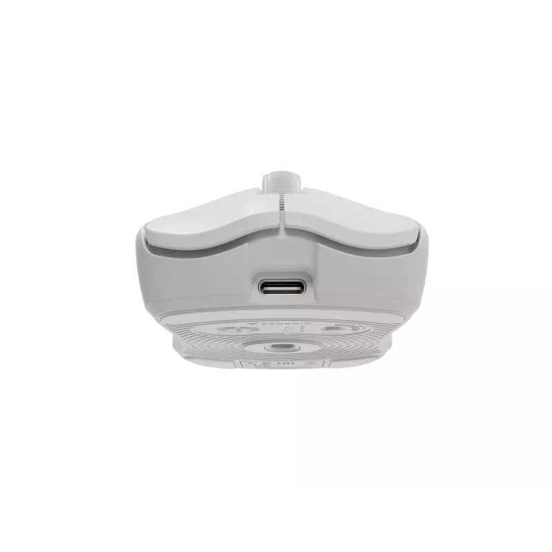 Pele GENESIS Zircon 500 Gaming, Bezvadu RF + Bluetooth + USB-C, Optiskā, 10000 DPI
