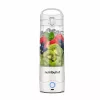 Sporta blenderis NUTRIBULLET Portable 0,475 L Balts ar Tritan trauku un nerūsējošā tērauda asmeņiem, akumulatora darbināms
