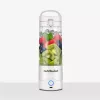 Sporta blenderis NUTRIBULLET Portable 0,475 L Balts ar Tritan trauku un nerūsējošā tērauda asmeņiem, akumulatora darbināms