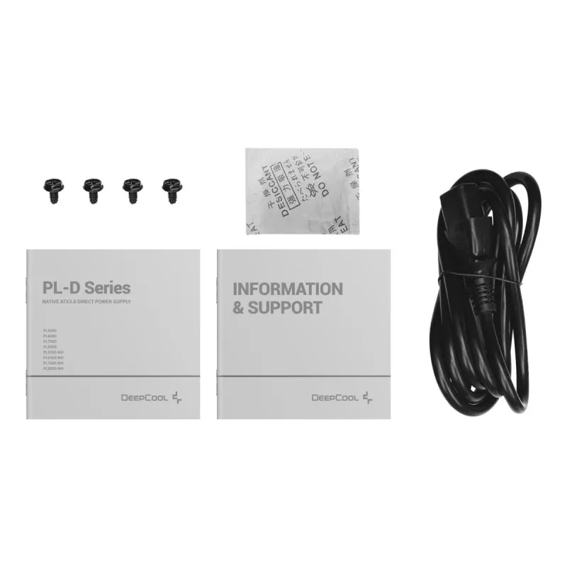 DEEPCOOL PL650D Barošanas bloks 650 W 20+4 Pin ATX - Melns