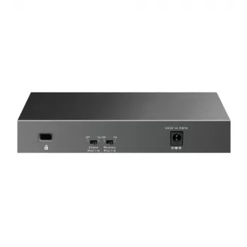 TP-Link LiteWave LS106LP tīkla slēdzis Nenodrošināts Fast Ethernet (10/100) Power over Ethernet (PoE) Melns