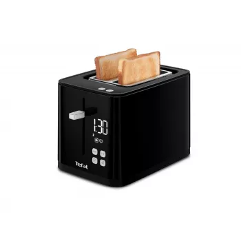 Tosteris Tefal TT6408 — 2 šķēles, 850 W, Melns