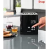 Tosteris Tefal TT6408 — 2 šķēles, 850 W, Melns