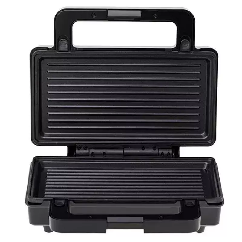 Adler AD 3073 sendviču tosteris 2 vienā, 1000 W, nerūsējošā tērauda/melnā krāsā