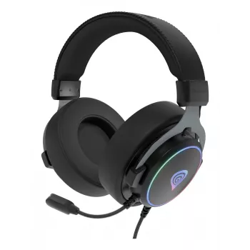 GENESIS Neon 764 austiņas vadu galvas saite spēlēm USB Type-A melna