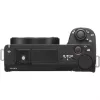 Sony ZV-E10 II (ZVE10M2KB) bezspoguļa vlogera kamera ar 16-50mm f/3.5-5.6 objektīvu, 26 MP APS-C Exmor R CMOS, 4K 3840x2160, 3 collu atliecams skārienekrāns, Wi-Fi, melnā krāsā