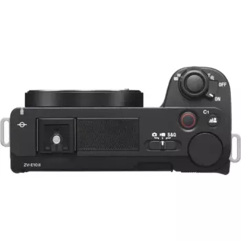 Vlog kamera Sony ZV-E10 II — 26 MP CMOS, 4K 3840×2160, 16-50mm objektīvs, melna, 0.292 kg