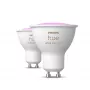 Philips Hue White and colour ambience GU10 – viedā prožektora spuldze – (2 iepakojumā)